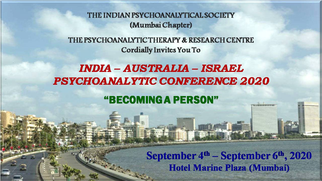 Becoming a Person: India , Australia, Israel Conference